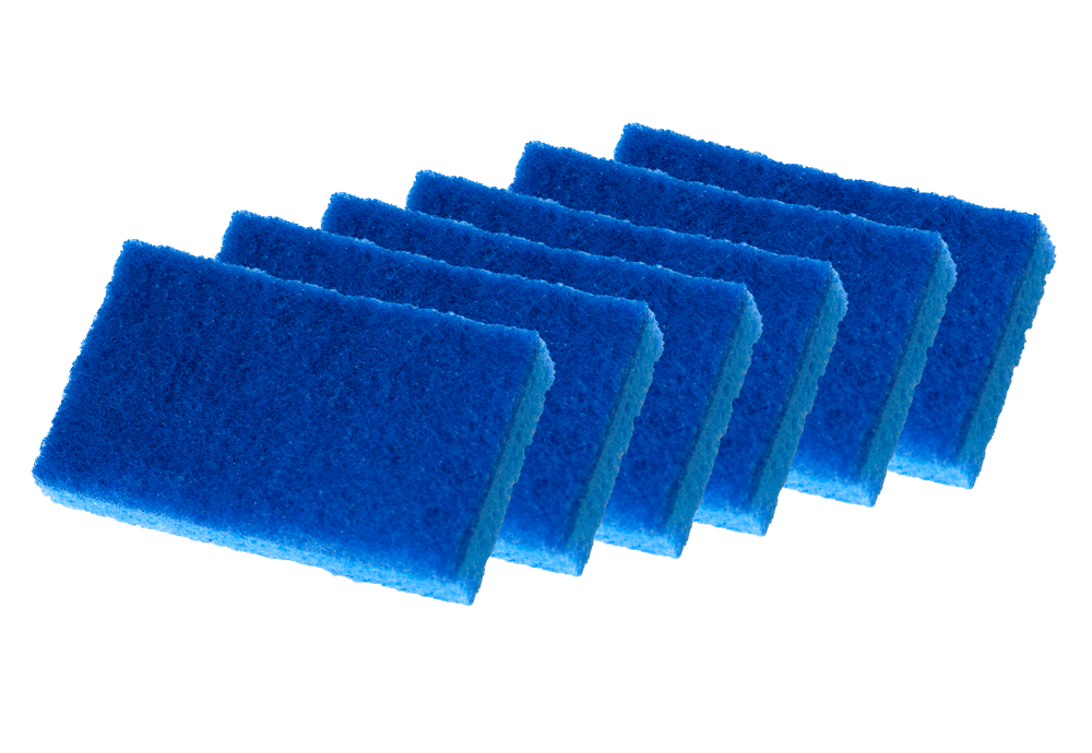 Blue cleaning discount sponge